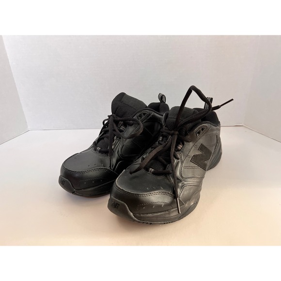 New Balance Shoes - New Balance 624 Cross Training Shoes Black Leather WX624AB2 Womens 11 Wide